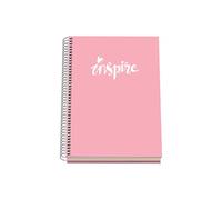 Cahier A5 - Dohe - Pastel - Rose