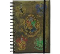 Cahier A5 Harry Potter Hogwarts Crests A5