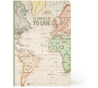 Cahier A5 Legami 80 pages lignées Travel G