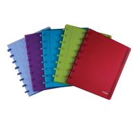 Cahier anneaux avec intercalaires Atoma Trendy 16,5 x 21 cm - 4 x 8 mm - 120 pages