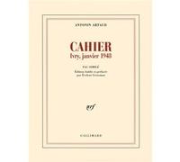 Cahier Antonin Artaud (Auteur), Evelyne Grossman (Edité par)