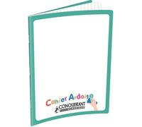 Cahier Ardoise 48 pages seyès 90 g, format 17 x 22 cm CONQUERANT