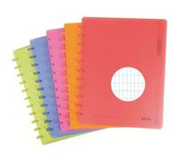 Cahier Atoma spirale - A4+ 24 x 29,7 cm - quadrillé 4x8 - 120 pages - assorti