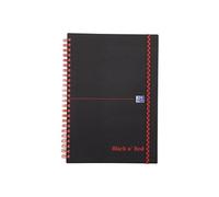 OXFORD Black n' Red Collegeblock, DIN A5, liniert, PP
