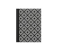 Cahier 'Black & White Rhombus', A5, pointillé