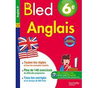 Cahier Bled - Anglais 6E