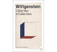 Cahier Bleu Et Cahier Brun - Etudes Préliminaires Aux Recherches Philosophiques