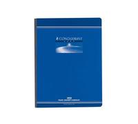 [100101991] Conquérant Cahier broché 24 x 32 cm 192 pages 70g coloris aléatoires
