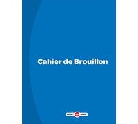 Cahier Brouillon 17X22 96P Papeterie Fourniture Scolaire