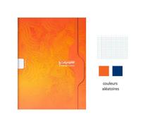 Clairefontaine Cahier agrafé Calligraphe 7483C - 24x32 cm, 48 p., grands carreaux, papier 70 g