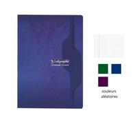 Cahier - CALLIGRAPHE - 24x32 cm - 96 pages - 70g/m² - Couverture assortie