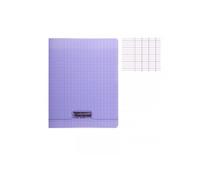 Calligraphe Cahier agrafé 18107C 17x22 cm 48 pages grands carreaux papier 90 g Violet
