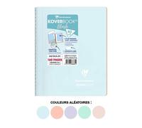 Cahier - Carnet - A5 - Petits carreaux - Avec spirales - Couverture polypro - Clairefontaine