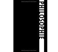 Cahier / Carnet De Notes Pour La Philosophie : Noir Classique: Format A4 Papier Ligné 80 Pages