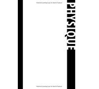Cahier / Carnet De Notes Pour La Physique : Blanc: Format A4 Pages Millimétré (5 Mm X 5 Mm) 80 Pages