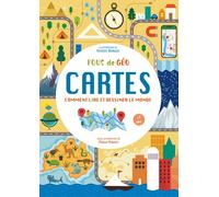 Cahier Cartes Comment lire et dessiner le monde - Fous de geo - Paola Misesti - White Star Kids - broché - Document jeunesse