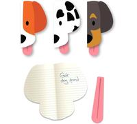 Cahier Chien Multicolore 8,5 X 15 X 0,3 Cm