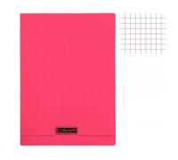 Cahier - CLAIREFONTAINE - 8000 POLYPRO - Rouge - 21x29,7cm - 96 pages - 90g/m²
