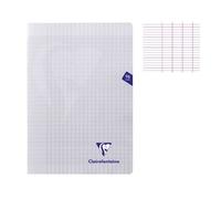 Cahier - CLAIREFONTAINE - MIMESYS Piqué Polypro - 96 pages - Grands carreaux - Seyès