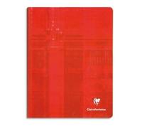 Cahier Clairefontaine Reliure Brochure 21x29,7cm 192 Pages Grands Carreaux Papier 90g (Coloris Aléatoire)