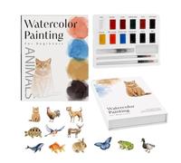 Cahier Coloriage À L'Aquarelle Projets D'Art De Peinture Relaxants Avec Des | Cahier D'Aquarelle Pour Atelier, , Maison, École, Dortoir, Vacances, , Ados, Adultes