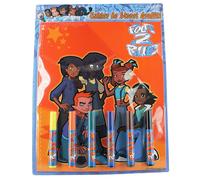 Cahier Coloriage Foot De Rue Maxi Format + 6 Marqueurs