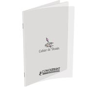 Cahier - CONQUERANT - 24 x 32 CM - 48 pages - 90 g/m² - Uni Dessin