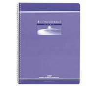 Cahier - CONQUERANT - 24x32 cm - 100 pages - 70 g/m² - Grands carreaux Seyès