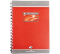 Cahier - CONQUERANT - 24x32 cm - 180 pages - 70 g/m² - Grands carreaux Seyès