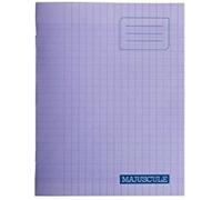 Cahier - CONQUÉRANT - 47516 - A5+ - Couverture Polypropylène Rigide - Papier Violet