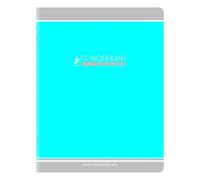 Cahier Conquerant classique agrafe 170x220 48p 90g seyes assorti