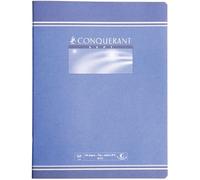 Cahier piqué Conquérant Sept 17 x 22 cm - petits carreaux - 96 pages