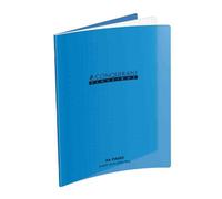 Cahier - CONQUERANT - Séyès 17x22 - 70g - 96 Pages - Couverture PP Bleu