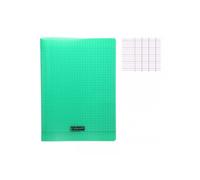 Calligraphe Cahier agrafé 18135C – A4 – 96 p. grands carreaux 90 g – Polypro Vert