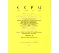 Cahier Critique De Poésie N° 32/2016/2 - Dossier Jean Frémon