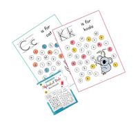 Cahier d ' activités de contrôle du stylo avec lignes épaisses pour l ' entraînement à la préhension et l ' apprentissage sensoriel Papier sûr Cahier d ' écriture et de coloriage réutilisable pour