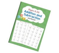 Cahier d ' activités mathématiques 21 feuilles, addition and, A | Cahier d ' exercices coloré sur les opérations mathématiques avec des conseils étape par étape pour les étudiants,