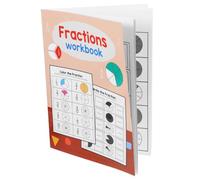 Cahier D’entraînement aux Fractions Papier pour Garçon et Filles