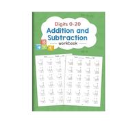 Cahier d ' exercices de pratique des mathématiques pour Cahier d ' exercices sur les opérations d ' addition et de soustraction avec 21 feuilles pour le cahier d ' exercices de mathématiques éducatif