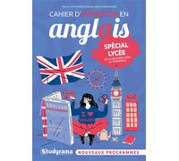 Cahier d’exercices en anglais - Spécial lycée Nouveaux programmes - Pierre Couturier - Studyrama Eds - broché - Scolaire / Universitaire