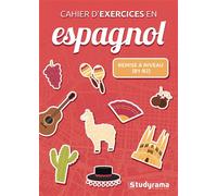 Cahier d’exercices en espagnol - Remise à niveau (B1-B2) - Michaël Salaun - Studyrama Eds - broché - Méthode de langue