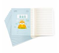 Cahier d’exercices scolaire, 16 pas , Dessin animé - Cahier d'anglais