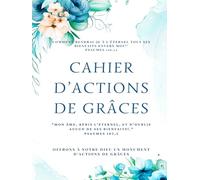 Cahier d'actions de grâces: Blue version