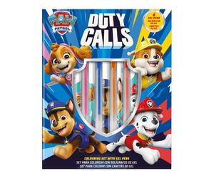 Cahier d'activitÃ©s et stylo gel Kids Licensing Paw Patrol Multicolore 18,5x23x2,5 cm