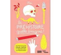 Cahier d'activite prehistoire - Collectif - Centre Pompidou Eds Du - broché - Document jeunesse dès 6 ans