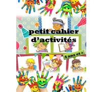Cahier d'activités 4 ans et +: Livre d'activités 4 ans et + ;Coloriages - Dessin - Point par Point - Labyrinthes - Tracer les Chiffres - GRAND FORMAT