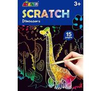 Cahier d'activités à gratter Mini Dinosaures