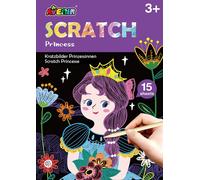 Cahier d'activités à gratter Mini Princesse