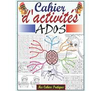 Cahier d'activités ados: Cahier d'activités multi jeux pour adolescents 12-17 ans, labyrinthes, mots mêlés, sudoku, coloriage antistress ado, ... familial d'activités pour occuper les enfants