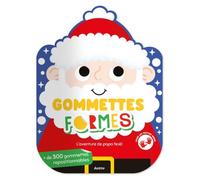 Cahier d'activités - Auzou - Livre pour l'aventure de papa noël - 300 gommettes - 3 ans - Mixte